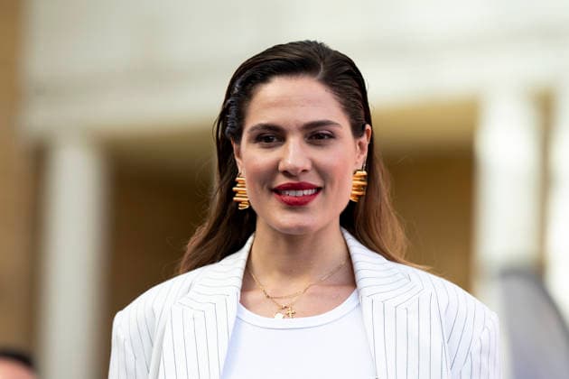 July 19, 2026, Giffoni Valle Piana, Salerno, Italy: Italian actress Giulia Vecchio attends the carpet at 56th Giffoni Film Festival 2026 in Giffoni Valle Piana, Salerno, Italy on July 19, 2026. Giffoni Valle Piana Italy - ZUMAl175 20260719_zip_l175_082 Copyright: xFrancescoxLucianox