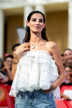 July 19, 2026, Giffoni Valle Piana, Salerno, Italy: Italian actress Francesca Chillemi attends the carpet at 56th Giffoni Film Festival 2026 in Giffoni Valle Piana, Salerno, Italy on July 19, 2026. Giffoni Valle Piana Italy - ZUMAl175 20260719_zip_l175_084 Copyright: xFrancescoxLucianox