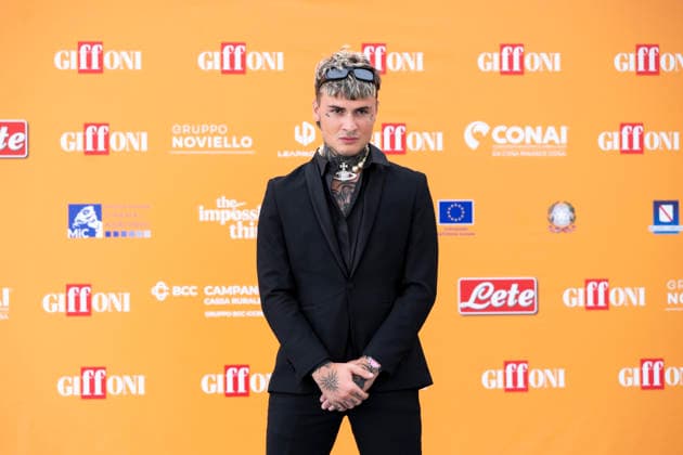 July 19, 2026, Giffoni Valle Piana, Salerno, Italy: Italian singer Manuel Franco Rocati aka Rosa Chemical attends the photocall at 56th Giffoni Film Festival 2026 in Giffoni Valle Piana, Salerno, Italy on July 19, 2026. Giffoni Valle Piana Italy - ZUMAl175 20260719_zip_l175_131 Copyright: xFrancescoxLucianox