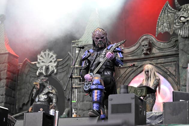 Finnish metal band Lordi perform during the International Music Festival Masters of Rock in Vizovice near Zlin, Czech Republic, on July 18, 2026. (CTKxPhoto DaliborxGluck) CTKPhotoP2026071904217  CTKPhotoP2026071904217