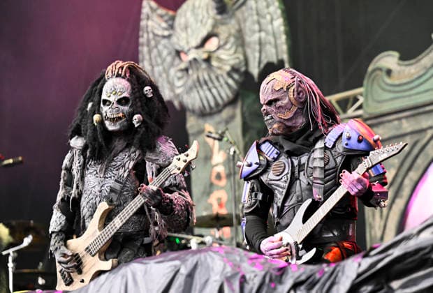 Finnish metal band Lordi perform during the International Music Festival Masters of Rock in Vizovice near Zlin, Czech Republic, on July 19, 2026. (CTKxPhoto DaliborxGluck) CTKPhotoP2026071904236  CTKPhotoP2026071904236