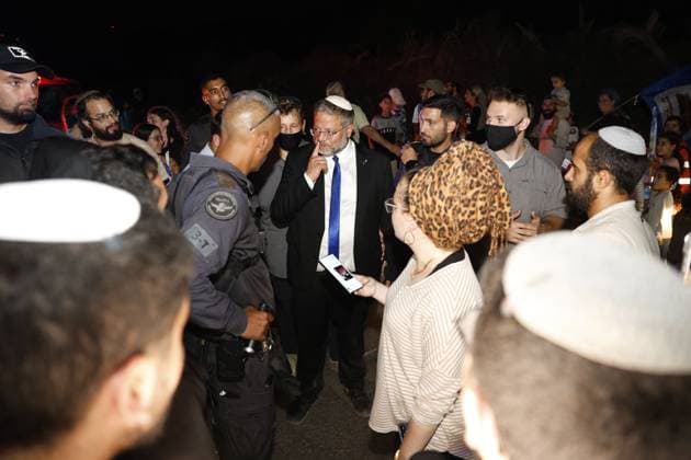 Protest march in the Gaza Envelope calls for return to former Gush Katif settlements GAZA ENVELOPE, ISRAEL JULY 19, 2026: Israeli National Security Minister Itamar Ben Gvir attends a protest march organized by the Nachala Movement from the access road to Zikim Beach to an overlook facing the site of the former settlement of Elei Sinai and the northern Gaza Strip. Participants called for the reestablishment of the former Israeli communities of Nisanit, Dugit and Elei Sinai in the Gaza Strip. The demonstration took place during the Jewish mourning period known as the Three Weeks and ahead of the anniversary of Israel s 2005 disengagement from the Gaza Strip, drawing public officials, active and reserve soldiers, wounded veterans and berea Copyright: x xHilelxbenxorx xJNAxPressx