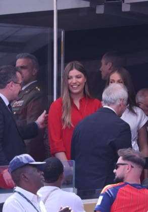 2026 World Cup Final - Spanish Royals In The Stands - USA Princess Infanta Sofia of Spain in the stands during the Closing ceremony ahead of the FIFA World Cup 2026 final football match between Spain and Argentina on July 19, 2026 in East Rutherford, NJ, USA. Photo by Charles Guerin ABACAPRESS.COM East Rutherford NJ United States  Copyright: xGuerinxCharles ABACAx
