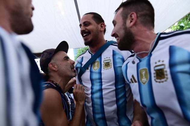 July 19, 2026, Tel-Aviv, Israel: TEL AVIV, ISRAEL Ã¢â‚¬ JULY 19, 2026: Thousands of football fans gather at Menora Mivtachim hall in Tel-Aviv to watch the final match of the World Cup between Argentina and Spain. JNA Press. Tel-Aviv Israel - ZUMAq101 20260719_zna_q101_253 Copyright: xTomerxNeubergx