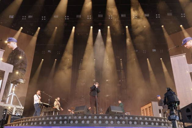 19.07.2026, Lewis Capaldi, Sänger, im Konzert live auf dem Lollapalooza 2026, Olympiastadion, Berlin, Berlin *** July 19, 2026, Lewis Capaldi, singer, live in concert at Lollapalooza 2026, Olympic Stadium, Berlin, Berlin