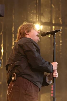 19.07.2026, Lewis Capaldi, Sänger, im Konzert live auf dem Lollapalooza 2026, Olympiastadion, Berlin, Berlin *** July 19, 2026, Lewis Capaldi, singer, live in concert at Lollapalooza 2026, Olympic Stadium, Berlin, Berlin