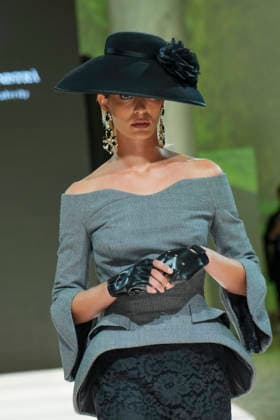 IPA86819991 - Rome Giovanni CannistrÃ ™s fashion show at the Rome Fashion Show Haute Couture 2026 at the Salone delle Colonne In the photo: Giovanni CannistrÃ  Copyright: xBArbaraxAmendolax xBarbaraxAmendolax 86819991