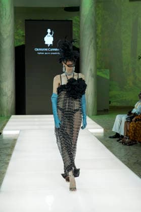 IPA86820022 - Rome Giovanni CannistrÃ ™s fashion show at the Rome Fashion Show Haute Couture 2026 at the Salone delle Colonne In the photo: Giovanni CannistrÃ  Copyright: xBArbaraxAmendolax xBarbaraxAmendolax 86820022
