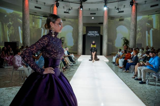 IPA86821332 - Rome G Salvatore Pappacena™s Fashion Show at the 2026 Rome Fashion Show at the Salone delle Colonne  Copyright: xBArbaraxAmendolax xBarbaraxAmendolax 86821332
