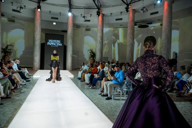 IPA86821341 - Rome G Salvatore Pappacena s Fashion Show at the 2026 Rome Fashion Show at the Salone delle Colonne  Copyright: xBArbaraxAmendolax xBarbaraxAmendolax 86821341