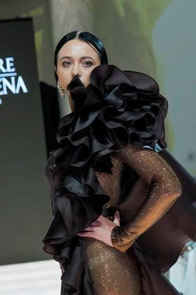 IPA86821435 - Rome G Salvatore Pappacena™s Fashion Show at the 2026 Rome Fashion Show at the Salone delle Colonne  Copyright: xBArbaraxAmendolax xBarbaraxAmendolax 86821435