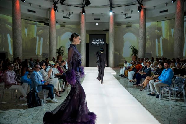 IPA86821443 - Rome G Salvatore Pappacena™s Fashion Show at the 2026 Rome Fashion Show at the Salone delle Colonne  Copyright: xBArbaraxAmendolax xBarbaraxAmendolax 86821443