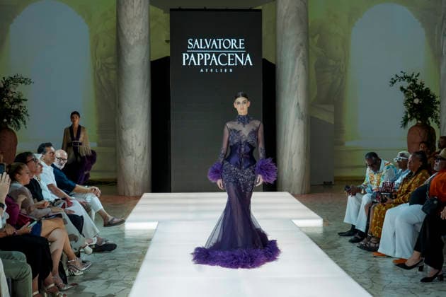 IPA86821449 - Rome G Salvatore Pappacena™s Fashion Show at the 2026 Rome Fashion Show at the Salone delle Colonne  Copyright: xBArbaraxAmendolax xBarbaraxAmendolax 86821449