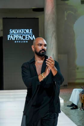 IPA86821579 - Rome G Salvatore Pappacena™s Fashion Show at the 2026 Rome Fashion Show at the Salone delle Colonne Pictured: Salvatore Pappacena  Copyright: xBArbaraxAmendolax xBarbaraxAmendolax 86821579