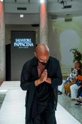 IPA86821585 - Rome G Salvatore Pappacena™s Fashion Show at the 2026 Rome Fashion Show at the Salone delle Colonne Pictured: Salvatore Pappacena  Copyright: xBArbaraxAmendolax xBarbaraxAmendolax 86821585