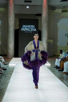 IPA86821461 - Rome G Salvatore Pappacena™s Fashion Show at the 2026 Rome Fashion Show at the Salone delle Colonne  Copyright: xBArbaraxAmendolax xBarbaraxAmendolax 86821461