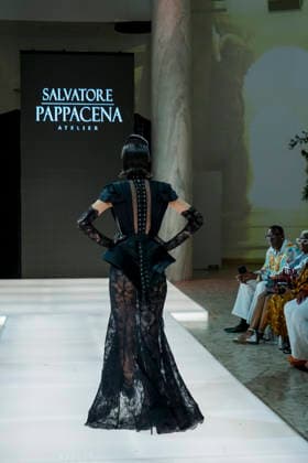 IPA86821511 - Rome G Salvatore Pappacena™s Fashion Show at the 2026 Rome Fashion Show at the Salone delle Colonne  Copyright: xBArbaraxAmendolax xBarbaraxAmendolax 86821511