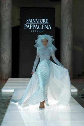 IPA86821547 - Rome G Salvatore Pappacena™s Fashion Show at the 2026 Rome Fashion Show at the Salone delle Colonne  Copyright: xBArbaraxAmendolax xBarbaraxAmendolax 86821547