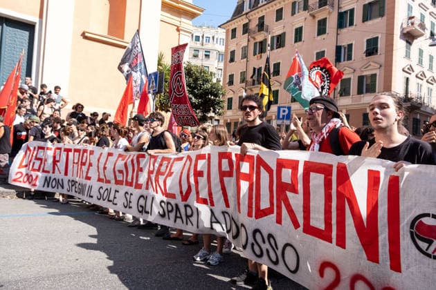 July 19, 2026, Genoa, Liguria, Italy: Twenty-five years after the 2001 G8 summit in Genoa, thousands of people took part in the Ã¢â‚¬oeIn any case, no regretsÃ¢â‚¬Â demonstration to commemorate Carlo Giuliani, a young man who died during the protests against the summit. His death, along with the police violence at the Diaz School and the Bolzaneto barracks, made the G8 summit one of the most discussed events in recent Italian history. Genoa Italy  - ZUMAs377 20260719_znp_s377_012 Copyright: xPietroxStariccox