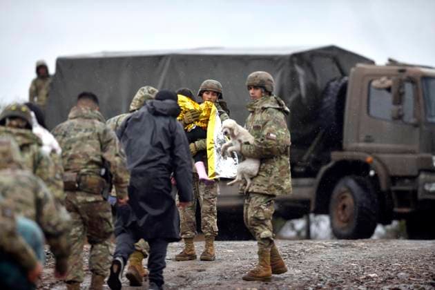 Coquimbo, July 19, 2026 In the municipality of Coquimbo, in the rural area of Tambillos, the Chilean Army is using heavy machinery to rescue families who have been cut off due to the flooding of the Alejandro Pizarro Aton streams in Chile, CHILE Aton 1173905  Copyright: AlejandroxPizarro AtonxChile