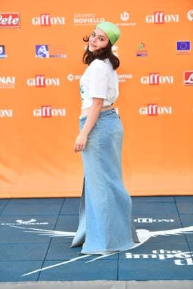 IPA86823526 - Giffoni Vallepiana Giffoni Festival 2026 Photocall Greta and the True Fairy Tales, Pictured: Sara Ciocca  Copyright: xVincenzoxLandix xVincenzoxLandix 86823526