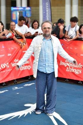 IPA86823564 - Giffoni Vallepiana Giffoni Festival 2026 Photocall Greta and the True Fairy Tales, Pictured: Berardo Carboni  Copyright: xVincenzoxLandix xVincenzoxLandix 86823564