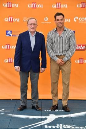 IPA86824152 - Giffoni Vallepiana Giffoni Festival 2026. Pictured: Fulvio Bonavitacola and Jacopo Gubitosi  Copyright: xVincenzoxLandix xVincenzoxLandix 86824152