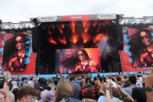 Larissa de Macedo Machado alias Anitta beim Lollapalooza Festival im Olympiapark in Berlin, 19. Juli 2026. Lollapalooza Berlin 2026 *** Larissa de Macedo Machado, also known as Anitta, at the Lollapalooza Festival in Berlin s Olympic Park, July 19, 2026 Lollapalooza Berlin 2026