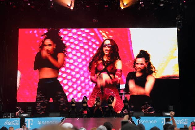 Larissa de Macedo Machado alias Anitta beim Lollapalooza Festival im Olympiapark in Berlin, 19. Juli 2026. Lollapalooza Berlin 2026 *** Larissa de Macedo Machado, also known as Anitta, at the Lollapalooza Festival in Berlin s Olympic Park, July 19, 2026 Lollapalooza Berlin 2026