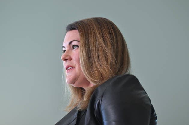 SARAH HANSON YOUNG PRESSER, Greens Senator Sarah Hanson-Young speaks to journalists at a press conference at Parliament House in Canberra, Monday, July 20, 2026. ( NO ARCHIVING CANBERRA AUSTRALIAN CAPITAL TERRITORY AUSTRALIA  Copyright: xMICKxTSIKASx 20260720126499700148