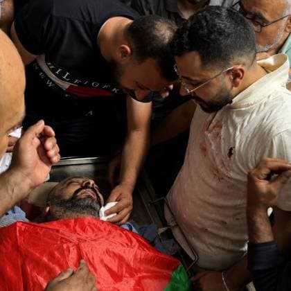 July 20, 2026, Ramallah, Palestine, State of: DEIR JARIR, WEST BANK Ã¢â‚¬ JULY 20, 2026: Israeli settlers, accompanied by Israeli security forces according to Palestinian residents, enter the village of Deir Jarir, east of Ramallah, where residents report that flocks of sheep were taken from local shepherds. Palestinian residents confront the settlers, and Israeli forces open fire during the clashes, according to the Palestinian Ministry of Health and local officials. The ministry said two Palestinians were killed and three others were critically injured. JNA Press Ramallah Palestine, State of  - ZUMAq101 20260720_zna_q101_054 Copyright: xSalmanxMohsenxAlkhatibx