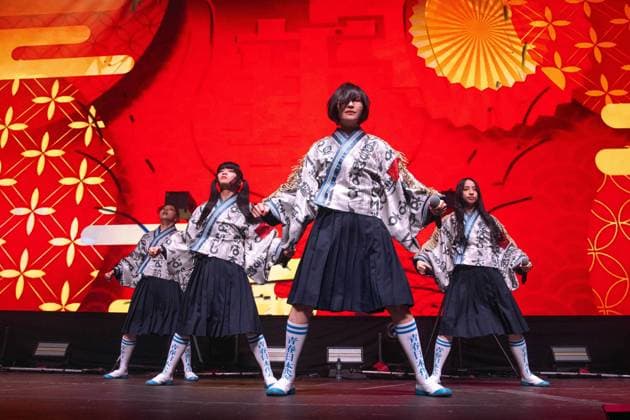 Atarashii Gakko! performing live at Roundhouse in London, United Kingdom, on 19 July 2026 Atarashii Gakko! performing live at Roundhouse in London, United Kingdom, on 19 July 2026, Credit:Sarah Tsang Avalon  Copyright: xSarahxTsangx xAvalonx 1117470538