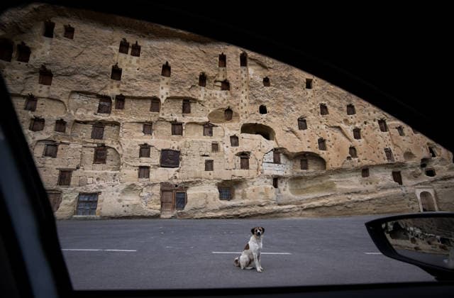 Historic grain granaries stand the test of time in Turkiye s Karaman KARAMAN, TURKIYE - JULY 20: A view of historic rock-carved granaries, carved by hand into a single rock mass, continue to preserve Anatolia s agricultural heritage with their centuries-old functionality and distinctive architecture, in Taskale village of Karaman, Turkiye on July 20, 2026. Despite the use of modern storage methods, more than 250 granaries remain in active use by local residents, naturally preserving grain for years thanks to the humidity and temperature balance provided by the clay-rich limestone. Mahmut Serdar Alakus Anadolu Karaman Turkey. Editorial use only. Please get in touch for any other usage.  Copyright: x2026xAnadoluxMahmutxSerdarxAlakuÅüx