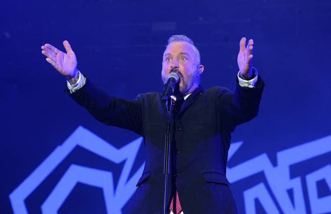 Festival d Ete de Quebec Festival d Ã tÃ de QuÃ bec 2026 - Day 10 John Feldmann of Goldfinger performs during the Festival d Ã tÃ de QuÃ bec on July 18, 2026 in Quebec City, Quebec. Quebec City Plaines De Abraham Quebec Canada Copyright: xx