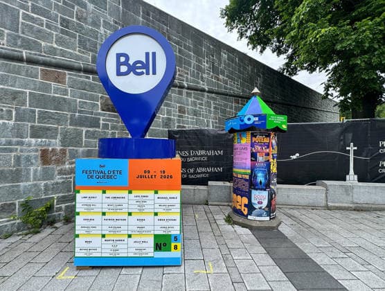 Festival d Ete de Quebec Festival d Ã tÃ de QuÃ bec 2026 - Day 10 A general view of the entrance to Scene Bell during the Festival d Ã tÃ de QuÃ bec on July 18, 2026 in Quebec City, Quebec. Quebec City Plaines De Abraham Quebec Canada Copyright: xx