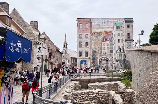 Festival d Ete de Quebec Festival d Ã tÃ de QuÃ bec 2026 - Day 10 A general view of Quartier Petit Champlain, nestled at the base of Cap Diamant in Old QuÃ bec s Lower Town during the Festival d Ã tÃ de QuÃ bec on July 18, 2026 in Quebec City, Quebec. Quebec City Plaines De Abraham Quebec Canada Copyright: xx