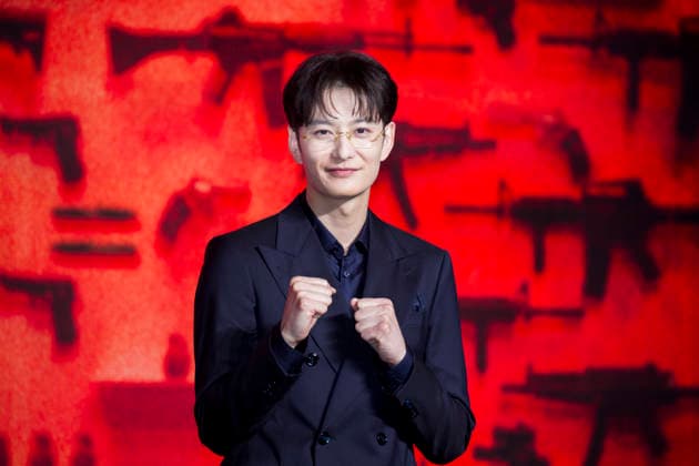 Masaki Okada, July 20, 2026 : Japanese actor Masaki Okada, a cast member of the action drama series A Shop for Killers Season 2 , at a press conference for the Disney+ Korean series in Seoul, South Korea. The eight-episode series is set to premiere Wednesday.  aflo_338616150