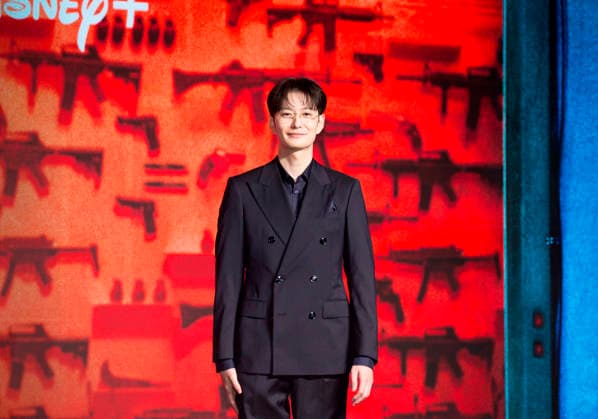 Masaki Okada, July 20, 2026 : Japanese actor Masaki Okada, a cast member of the action drama series A Shop for Killers Season 2 , at a press conference for the Disney+ Korean series in Seoul, South Korea. The eight-episode series is set to premiere Wednesday.  aflo_338616143