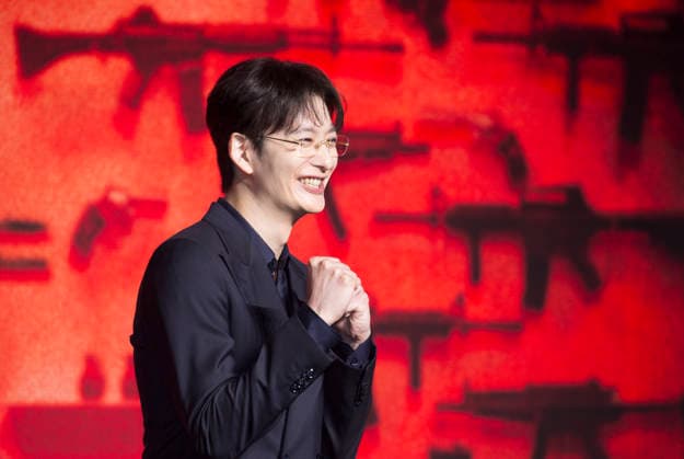 Masaki Okada, July 20, 2026 : Japanese actor Masaki Okada, a cast member of the action drama series A Shop for Killers Season 2 , at a press conference for the Disney+ Korean series in Seoul, South Korea. The eight-episode series is set to premiere Wednesday.  aflo_338616200