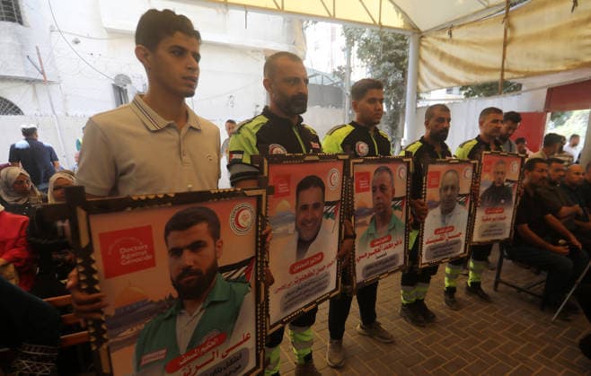 Palestinians hold solidarity rally for prisoners in Gaza City Palestinians take part in a solidarity rally outside the International Committee of the Red Cross (ICRC) headquarters in Gaza City, on July 20, 2026, in support of Palestinian prisoners held in Israeli jails. The demonstration, organized by the Prisoners Committee of the National and Islamic Forces, called for the release of prisoners and urged the international community to protect their rights and end their detention. Photo by Mohammed Salha apaimages Gaza Gaza Strip Palestinian Territory 200726_Gaza_MS_00(1) Copyright: xapaimagesxMohammedxSalhax xapaimagesx