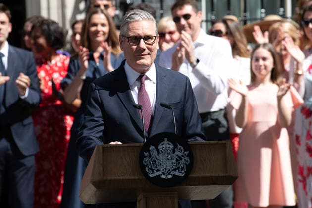 British Prime Minister Sir Keir Starmer Departs Downing Street, London, UK - Monday 20 July 2026 Outgoing British Prime Minister Sir Keir Starmer delivers his final speech in Downing Street before departing at Downing Street, London, England, UK on Monday 20 July, 2026., Credit:Justin Ng Avalon UK, England, London, Downing Street  Copyright: xJustinxNgx xAvalonx 1117544493