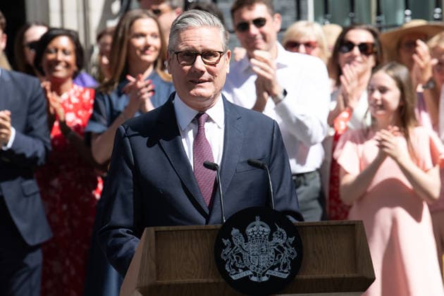 British Prime Minister Sir Keir Starmer Departs Downing Street, London, UK - Monday 20 July 2026 Outgoing British Prime Minister Sir Keir Starmer delivers his final speech in Downing Street before departing at Downing Street, London, England, UK on Monday 20 July, 2026., Credit:Justin Ng Avalon UK, England, London, Downing Street  Copyright: xJustinxNgx xAvalonx 1117544532