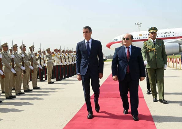 RECORD DATE NOT STATED Algeria Spain Politics Sifi Ghrieb, Algerian Prime Minister, Receives Spanish Prime Minister Pedro Sánchez in Algiers, Algeria, on July 20, 2026. Pedro Sánchez is on an official visit to Algeria. Photos: APP via the Prime Minister’s Office, ALGIERS, ALGERIA Copyright: xAlgÃ riexPressexPhotosxAPPxAlgÃ riexPressexPhotosx AlgÃ rie Espagne - Politique (1)
