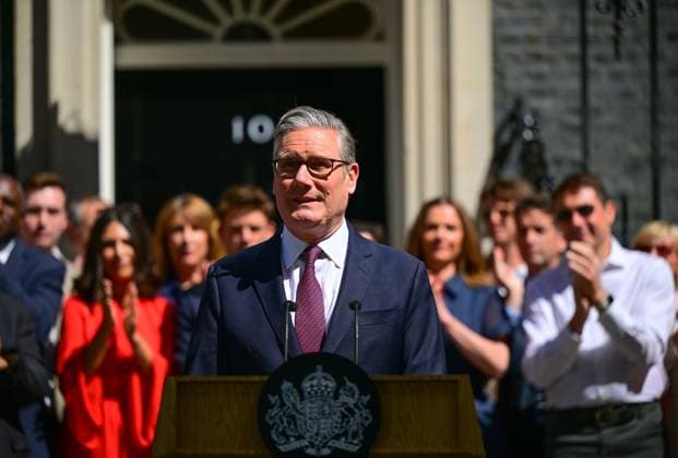 Sir Keir Starmer departs as outgoing Prime Minister, Downing Street, London, UK - 20 Jul 2026 Keir Starmer gives his final address as Prime Minister outside No.10 Downing Street Sir Keir Starmer departs as outgoing Prime Minister, Downing Street, London, UK - 20 Jul 2026, Credit:Victoria Jones Shutterstock PA ROTA - B68 Avalon United Kingdom, London, Downing Street  Copyright: xVictoriaxJones Shutterstockx xPAxROTAx-xB68x xAvalonx 1117545152