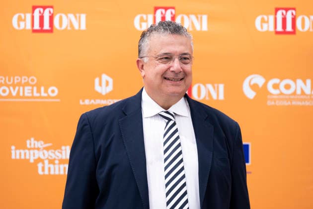 July 20, 2026, Giffoni Valle Piana, Salerno, Italy: Major of Rizziconi Antonino Bartuccio attends the photocall at 56th Giffoni Film Festival 2026 in Giffoni Valle Piana, Salerno, Italy on July 20, 2026. Giffoni Valle Piana Italy - ZUMAl175 20260720_zip_l175_008 Copyright: xFrancescoxLucianox