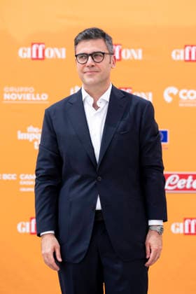 July 20, 2026, Giffoni Valle Piana, Salerno, Italy: Fabio Vitale, Editor-in-Chief of Sky TG 24, attends the photocall at 56th Giffoni Film Festival 2026 in Giffoni Valle Piana, Salerno, Italy on July 20, 2026. Giffoni Valle Piana Italy  - ZUMAl175 20260720_zip_l175_010 Copyright: xFrancescoxLucianox