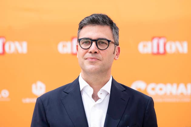 July 20, 2026, Giffoni Valle Piana, Salerno, Italy: Fabio Vitale, Editor-in-Chief of Sky TG 24, attends the photocall at 56th Giffoni Film Festival 2026 in Giffoni Valle Piana, Salerno, Italy on July 20, 2026. Giffoni Valle Piana Italy  - ZUMAl175 20260720_zip_l175_011 Copyright: xFrancescoxLucianox