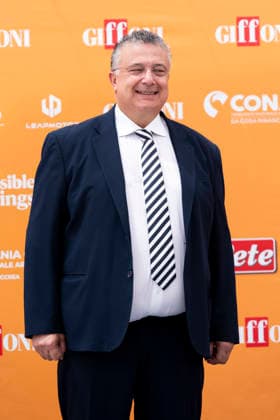 July 20, 2026, Giffoni Valle Piana, Salerno, Italy: Major of Rizziconi Antonino Bartuccio attends the photocall at 56th Giffoni Film Festival 2026 in Giffoni Valle Piana, Salerno, Italy on July 20, 2026. Giffoni Valle Piana Italy  - ZUMAl175 20260720_zip_l175_015 Copyright: xFrancescoxLucianox