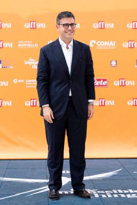 July 20, 2026, Giffoni Valle Piana, Salerno, Italy: Fabio Vitale, Editor-in-Chief of Sky TG 24, attends the photocall at 56th Giffoni Film Festival 2026 in Giffoni Valle Piana, Salerno, Italy on July 20, 2026. Giffoni Valle Piana Italy  - ZUMAl175 20260720_zip_l175_018 Copyright: xFrancescoxLucianox