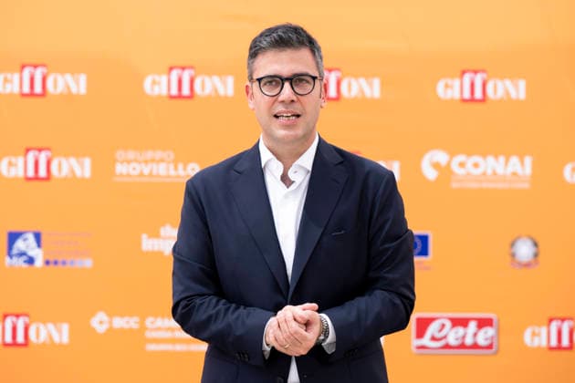 July 20, 2026, Giffoni Valle Piana, Salerno, Italy: Fabio Vitale, Editor-in-Chief of Sky TG 24, attends the photocall at 56th Giffoni Film Festival 2026 in Giffoni Valle Piana, Salerno, Italy on July 20, 2026. Giffoni Valle Piana Italy - ZUMAl175 20260720_zip_l175_014 Copyright: xFrancescoxLucianox